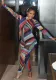 Women autumn sexy mesh print Jumpsuit