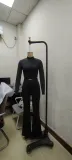 Long-Sleeved Tight Slim Top High Waist Bell Bottom Stretch Pants Set