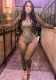 Sexy See-Through Long-Sleeved Slim Fit Jumpsuit