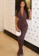 Fashion Solid Color V-Neck Sleeveless Slim Fit Top High Waist Sexy Slim Pants Two-Piece Set