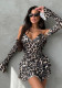 Women Halter Neck Lace Backless Sexy Dress