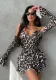 Women Halter Neck Lace Backless Sexy Dress