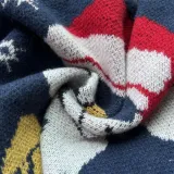 Christmas Women Knitting Santa Claus Sweater