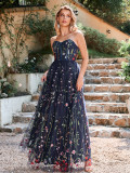 Women Autumn and Winter Sexy Strapless Sleeveless Dress