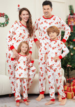 Christmas Family Wear gingerbread man print Pajama Set