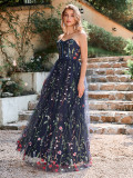 Women Autumn and Winter Sexy Strapless Sleeveless Dress