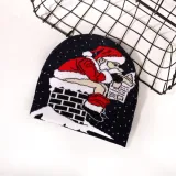 Autumn And Winter Christmas Jacquard Knitting Hat Unisex