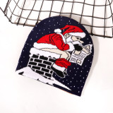 Autumn And Winter Christmas Jacquard Knitting Hat Unisex