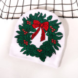 Autumn And Winter Christmas Jacquard Knitting Hat Unisex