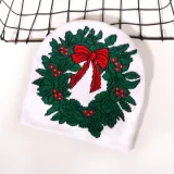 Autumn And Winter Christmas Jacquard Knitting Hat Unisex