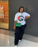 Women's Casual Fashion Loose T-Shirt Pants Set