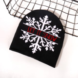 Autumn And Winter Christmas Jacquard Knitting Hat Unisex