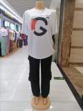 Women's Casual Fashion Loose T-Shirt Pants Set