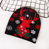 Autumn And Winter Christmas Jacquard Knitting Hat Unisex