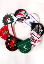 Autumn And Winter Christmas Jacquard Knitting Hat Unisex