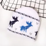 Autumn And Winter Christmas Jacquard Knitting Hat Unisex