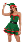 Christmas Costume Party Dress Set