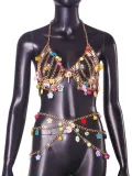 Fashion Resin Cartoon Body Chain Set