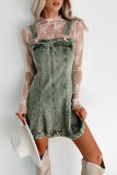Street Trend Fashionable Casual Strap Denim Dress