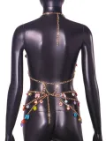 Fashion Resin Cartoon Body Chain Set