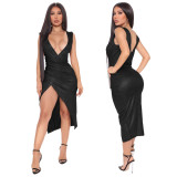 Women Sexy V-Neck Dress