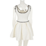 Women Casual Suspender Bodycon Mini Dress
