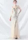 Plus Size Women 3xl4xl Sequins Plus Formal Party Maxi Evening Dress