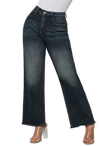 Women Casual Elastic Denim Pants