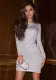 Women Sequin Party Long Sleeve Bodycon Dress