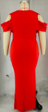 Plus Size Women's Hi-Cut Dress