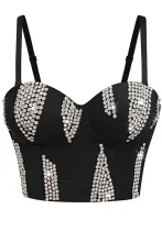 Straps Slim Waist Slim Fit Nightclub Vest