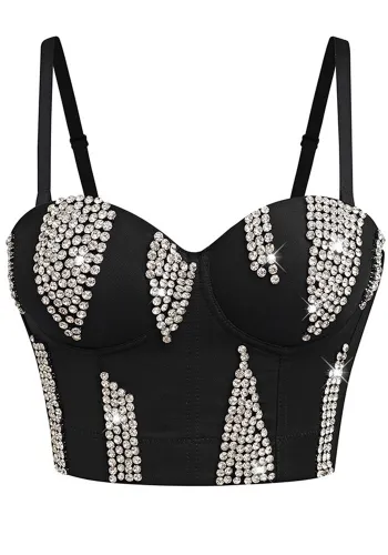 Straps Slim Waist Slim Fit Nightclub Vest