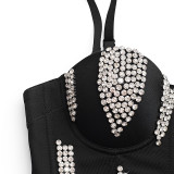 Straps Slim Waist Slim Fit Nightclub Vest