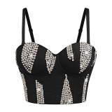 Straps Slim Waist Slim Fit Nightclub Vest