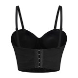 Straps Slim Waist Slim Fit Nightclub Vest