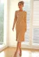 Autumn Sexy Women's Sequin Long Sleeve Midi Party Dress
