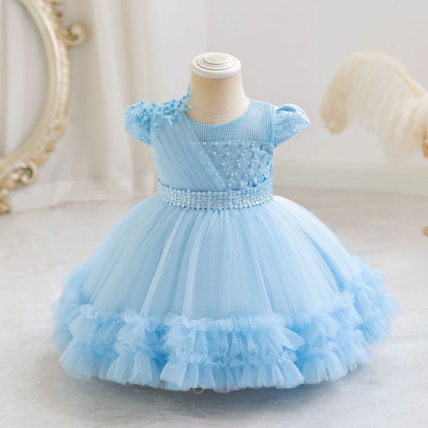 The Regal Puff Kids Dress - Sungold