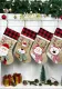 Women Christmas Tree Ornaments Snowman Socks