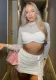 Women's Winter Long-Sleeved Round Neck Mesh Patchwork Short Skirt Two-Piece Set Fashionable Set For Women