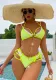 Hollow See Through Mesh Bikini Set