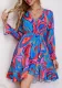 Women Casual Holidays ruffled long sleeve dress