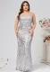 Women Sexy Strapless Sleeveless Dress