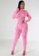 Autumn Winter Women's Fashion Ripped Slim Knitting Jumpsuit