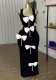 Women Spring Elegant U-Neck Off-Shoulder Bowknot Dress
