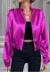 Women Autumn and Winter Zipper Long Sleeve Casual Jacket