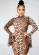 Women leopard sexy Bodycon Dress