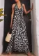 Spring Summer Halter Neck Casual Loose Holidays Women's Long Dress