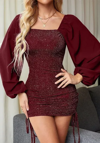Women's Chic Sexy Slim Off Shoulder Bodycon Dress