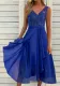 Winter Women's Fashion V-Neck Sleeveless Slim Chic Plus Size Dress