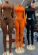 Women Solid Long Sleeve Jumpsuit